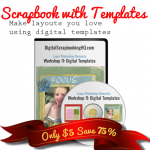 Scrapbook with Templates