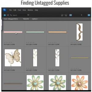 Find Untagged Supplies Photoshop Elements Organizer