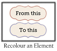 Recolour an Element