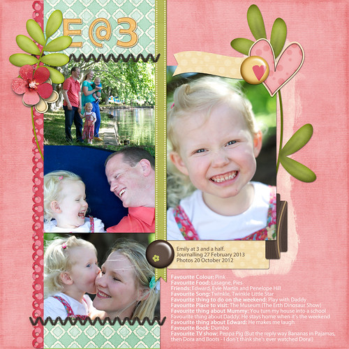 Often our best technical photos don't have much of a story behind them. If you are doing a home photoshoot with the little one, school portraits, or even a family portrait session with a local photographer, they can just be pretty pictures. Here are some layout ideas for scrapping them. #digiscrap #scrapbooking