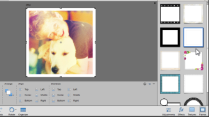 Instagram Effects  in Photoshop Elements 12 step 13 - Pick a frame