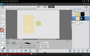 How to Use Masks in Photoshop Elements. Click for full video tutorial! #scrapbooking #digiscrap #digital