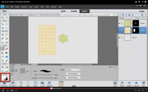 How to Use Masks in Photoshop Elements. Click for full video tutorial! #scrapbooking #digiscrap #digital