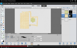 How to Use Masks in Photoshop Elements. Click for full video tutorial! #scrapbooking #digiscrap #digital