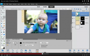 How to Use Masks in Photoshop Elements. Click for full video tutorial! #scrapbooking #digiscrap #digital