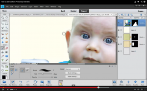 How to Use Masks in Photoshop Elements. Click for full video tutorial! #scrapbooking #digiscrap #digital
