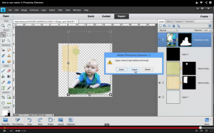 How to Use Masks in Photoshop Elements. Click for full video tutorial! #scrapbooking #digiscrap #digital