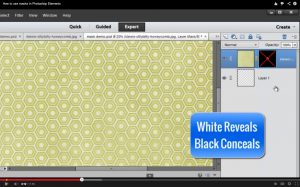How to Use Masks in Photoshop Elements. Click for full video tutorial! #scrapbooking #digiscrap #digital