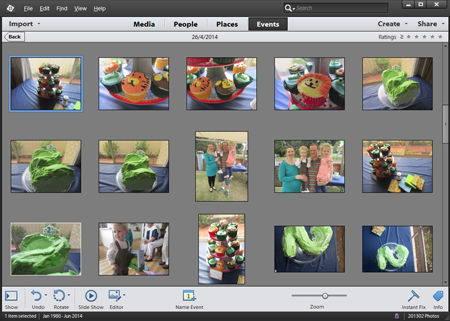 All photos in event Adobe Photoshop Elements Organizer