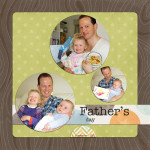 Take a look inside my album to see a Father's Day layout! #digiscrap #digital #scrapbooking