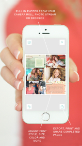 scrapbooking with the project life app