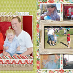 Christmas party - Digital Scrapbook Page