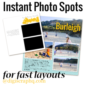 Instant Photo Spots for fast layouts