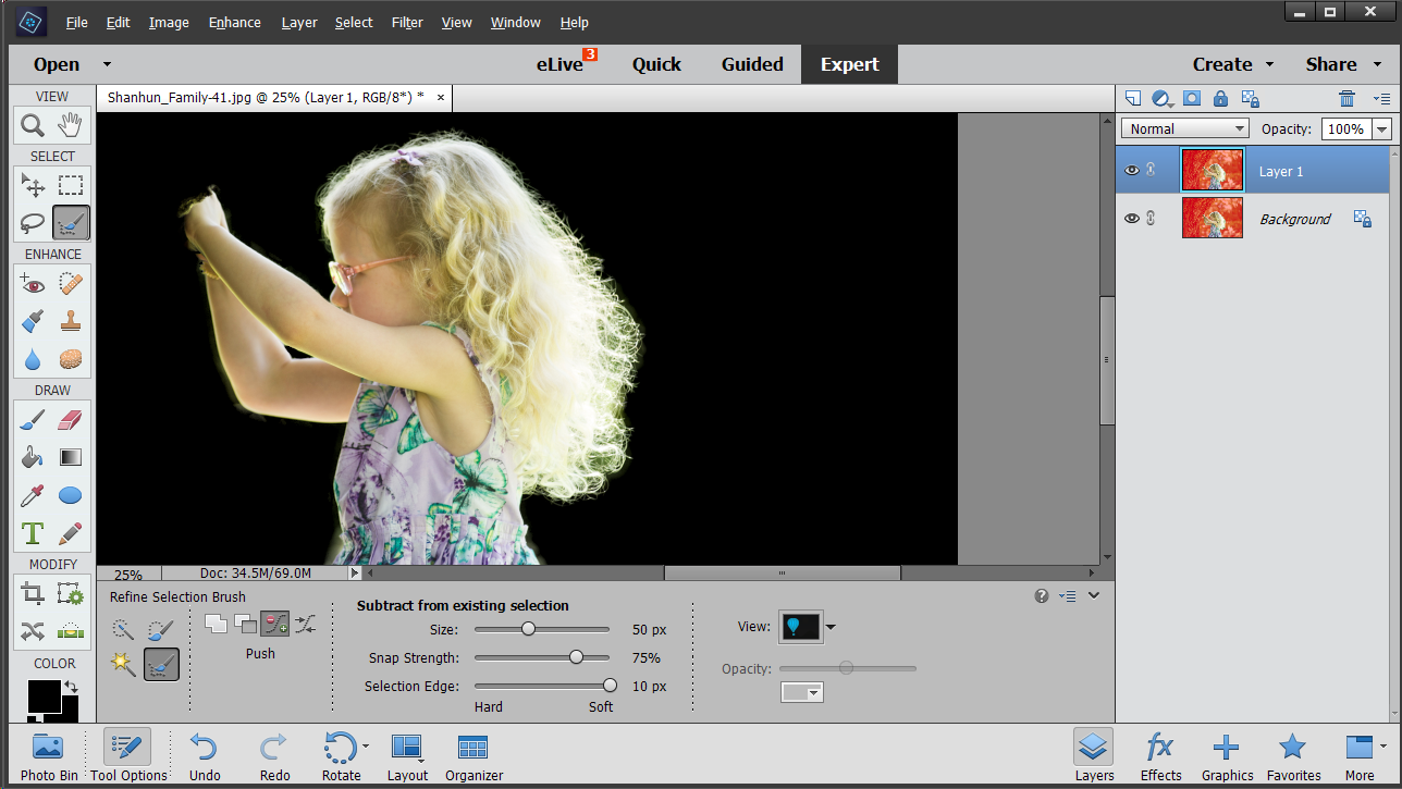 how to create styles in adobe photoshop elements 14
