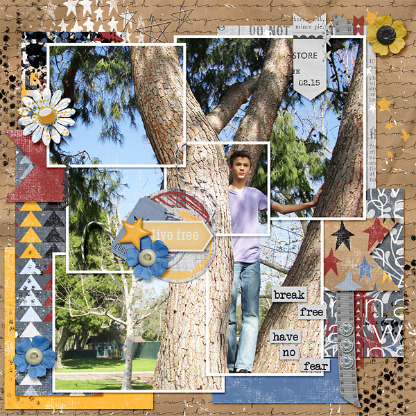 While I'm away from the computer on maternity leave I've invited my readers to share their creations with you! Today Tammy Espino is sharing layouts showcasing her love of using clusters. #digiscrap #scrapbooking