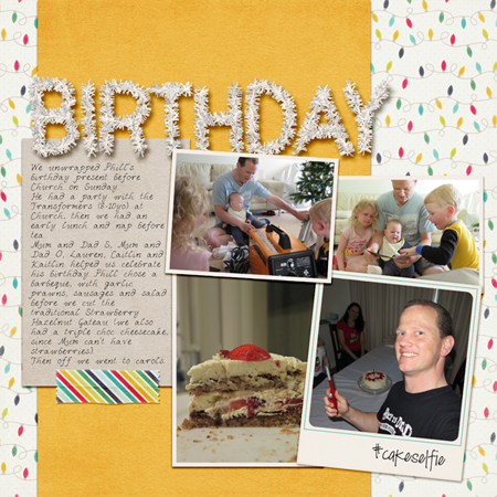 Phill\'s Birthday Adobe Photoshop Elements