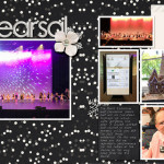 Dress Rehearsal - Digital Scrapbook Page