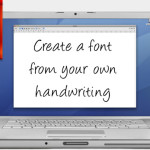 Celebrate National Handwriting Day by creating a font of your handwriting. It's the perfect way to add a personal touch to your digital scrapbooking pages!