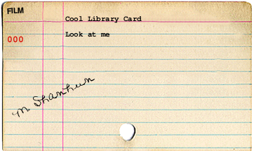 Library Card generator