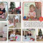 December Down Under Day 25: Christmas Morning - Digital Scrapbook Page