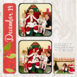 December 19 Meeting Santa - Digital Scrapbook Page