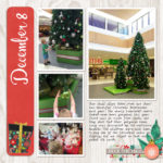 December 8 - Digital Scrapbook Page