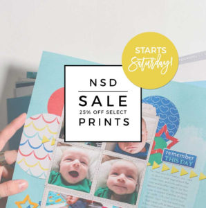 National Scrapbook Day Sale