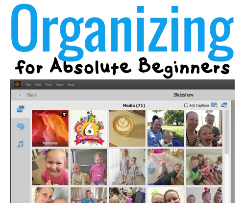 Organizing for Absolute Beginners