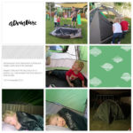 Camping in the Backyard - Project Life App Scrapbook Page