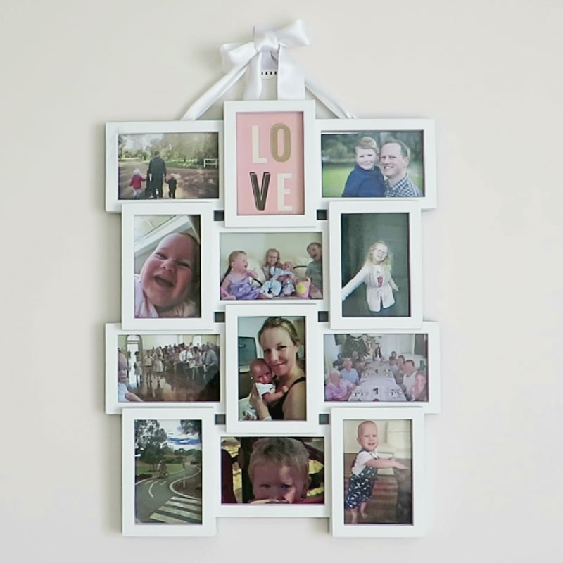 Photo Frame with 12 photos