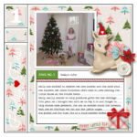 Emily's Gifts Holiday Faves Digital Scrapbook Page