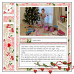 Holiday Faves Lucy Gifts - Digital Scrapbook Page