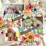 Digital scrapbook page - Mothers Day 2019