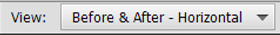 Before & After dropdown menu