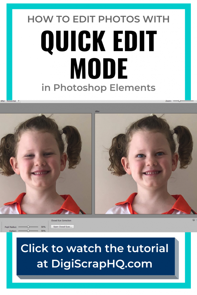 How to edit Photoshop with Quick Edit Mode in Photoshop Elements.