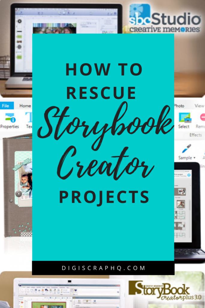 How to rescue Storybook Creator Projects