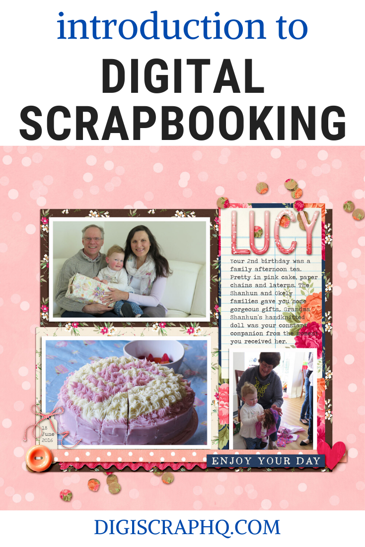 Learn To Scrapbook With This Free Class - Digital Scrapbooking HQ