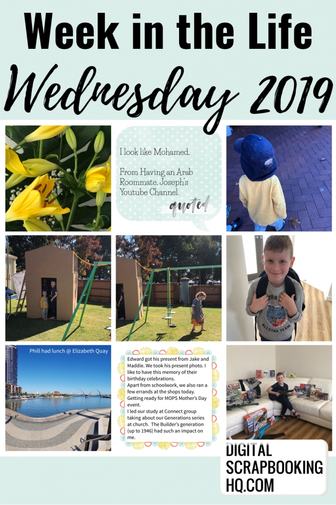 Week in the Life Wednesday 2019
