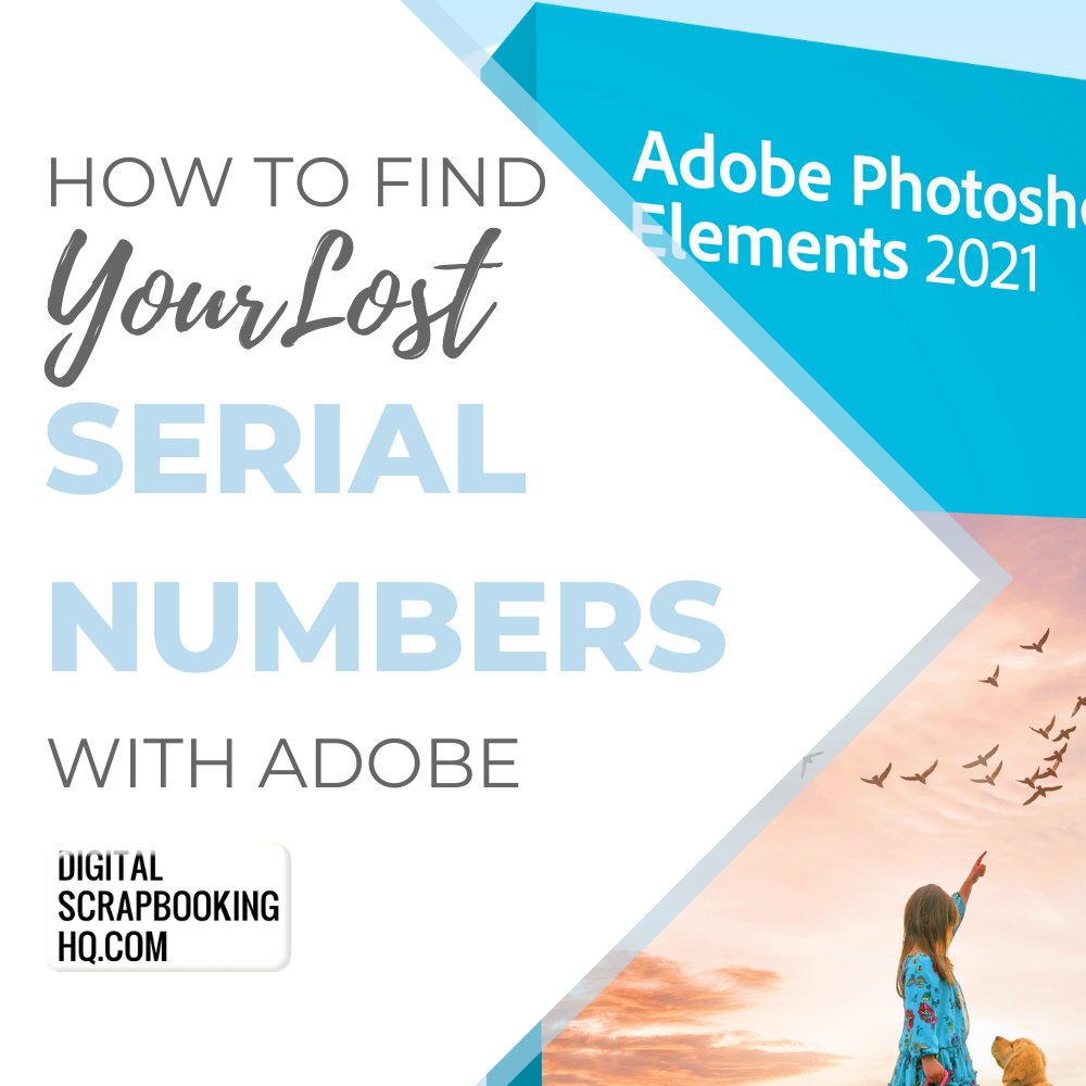 find photoshop elements serial number in photoshop
