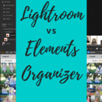 Lightroom vs Elements Organizer a screenshot