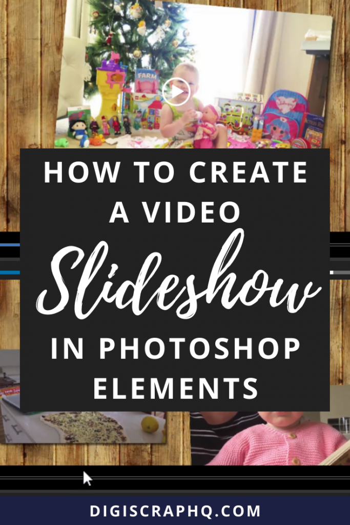 Pin image: How to Create a Video Slideshow in Photoshop Elements