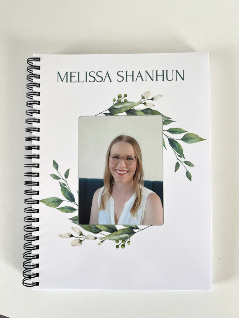 Forever Planner Spiral Bound Custom Cover